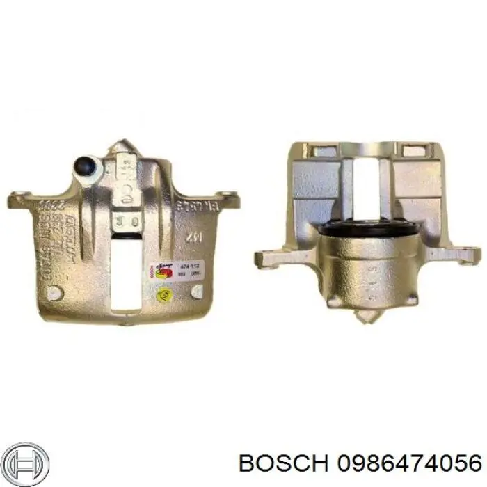 Купити 0986474056 Bosch Супорт задній правий