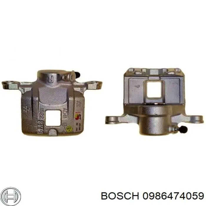 0986474059 Bosch супорт гальмівний задній правий