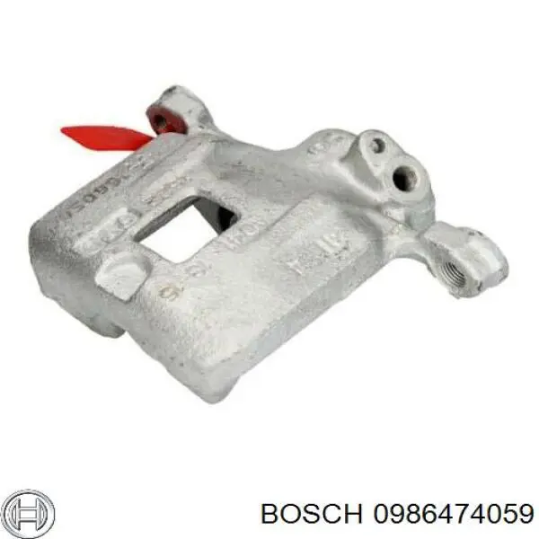 Купити 0986474059 Bosch Супорт задній правий