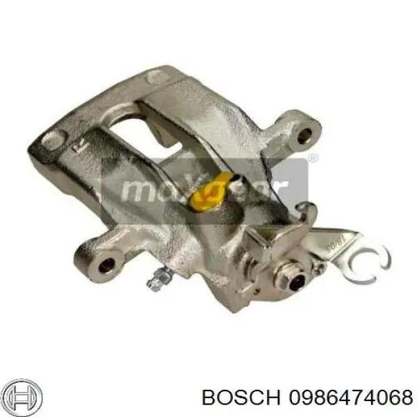 Супорт гальмівний задній правий 0986474068 Bosch