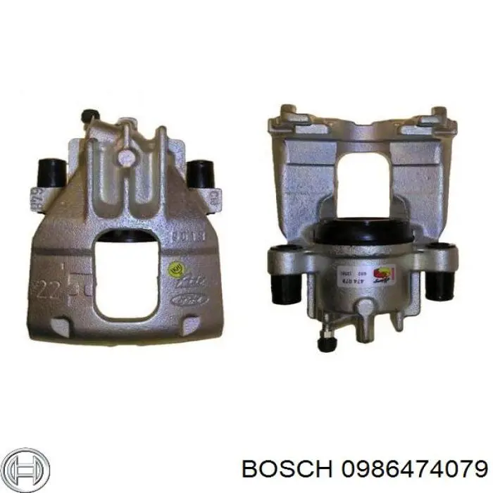 Супорт гальмівний передній правий 0986474079 Bosch