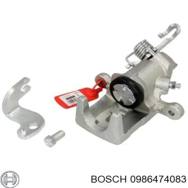 Купити 0986474083 Bosch Супорт задній правий