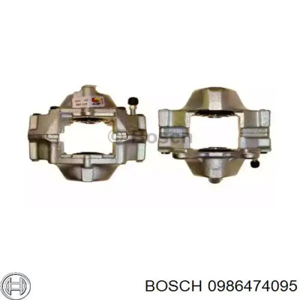 Купити 0986474095 Bosch Супорт задній правий