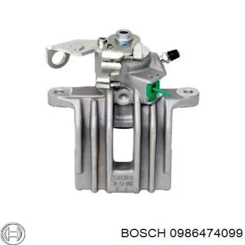 0986474099 Bosch супорт гальмівний задній правий
