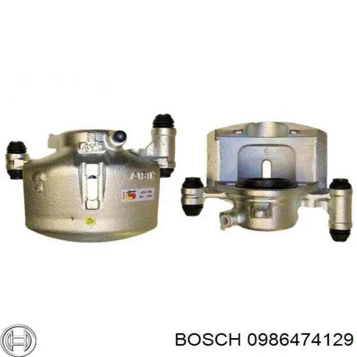 Супорт гальмівний передній правий 0986474129 Bosch