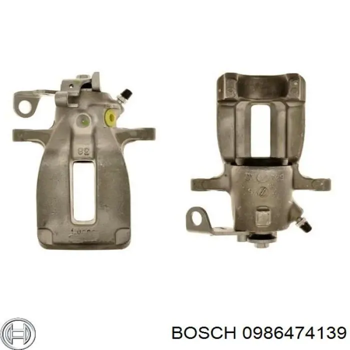 0986474139 Bosch супорт гальмівний задній правий
