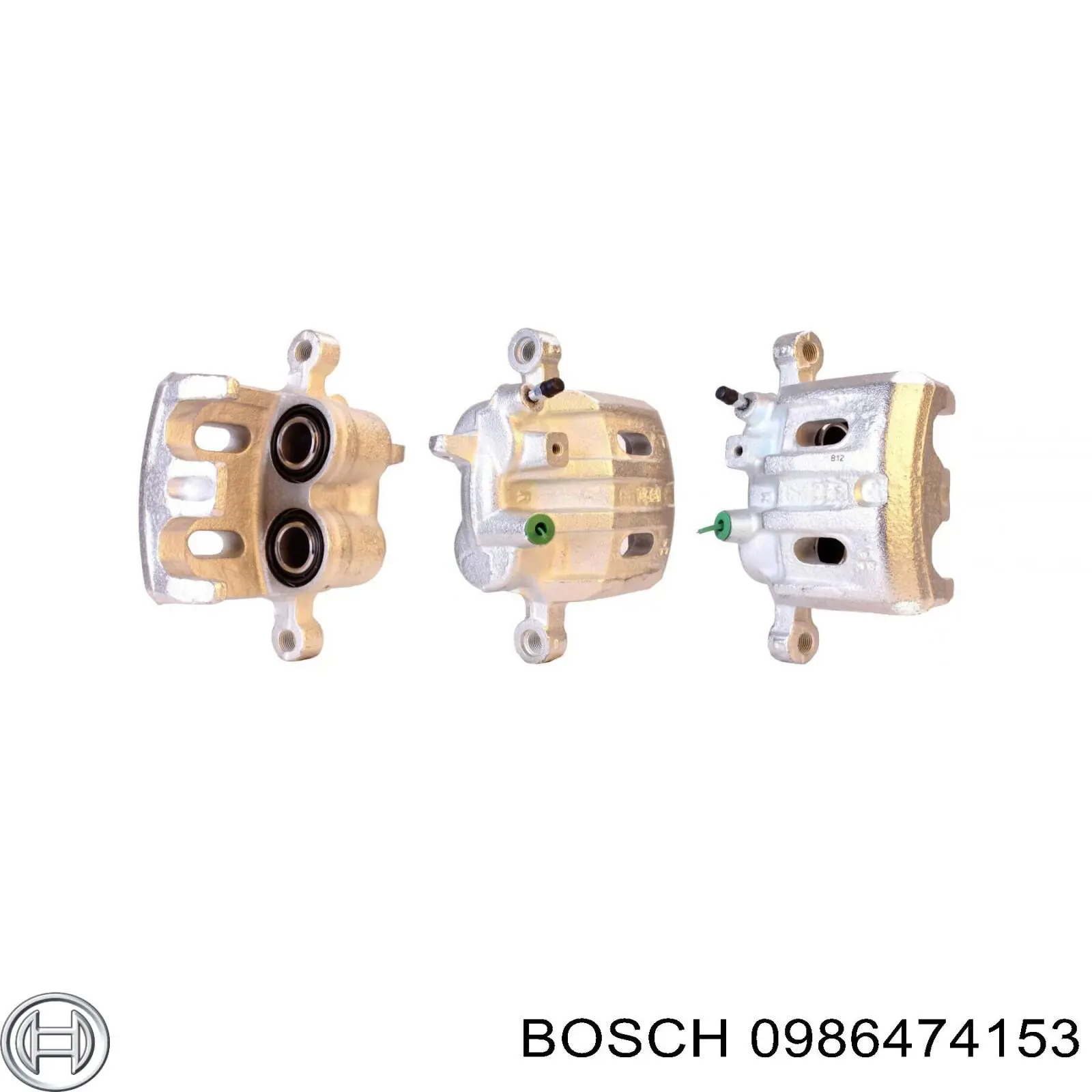 Купити 0986474153 Bosch Супорт гальмівний передній правий