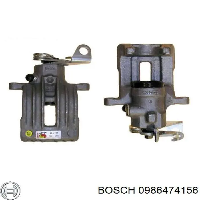 0986474156 Bosch супорт гальмівний задній правий