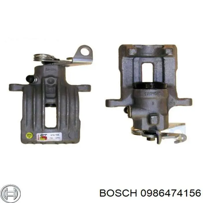 Супорт гальмівний задній правий 0986474156 Bosch