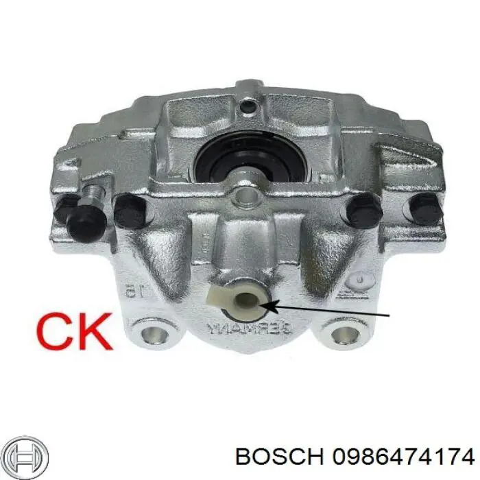 Супорт задній правий 0986474174 Bosch