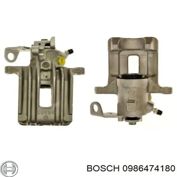 0986474180 Bosch супорт гальмівний задній правий
