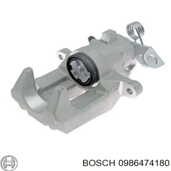 Купити 0986474180 Bosch Супорт задній правий