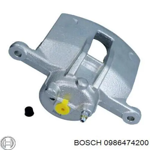 Супорт гальмівний передній правий 0986474200 Bosch