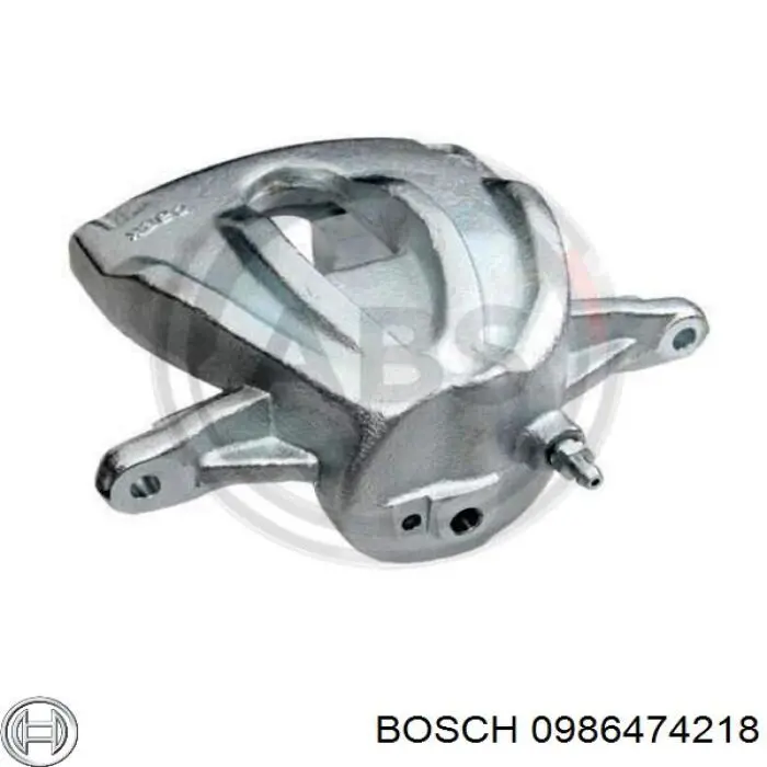 0986474218 Bosch супорт гальмівний передній правий