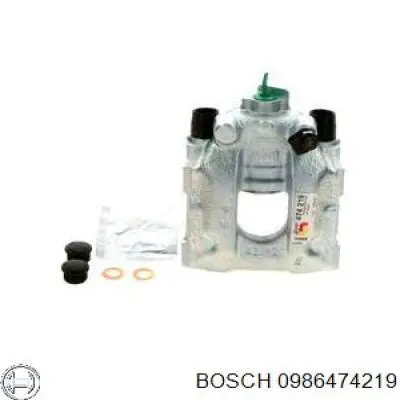Купити 0986474219 Bosch Супорт задній правий