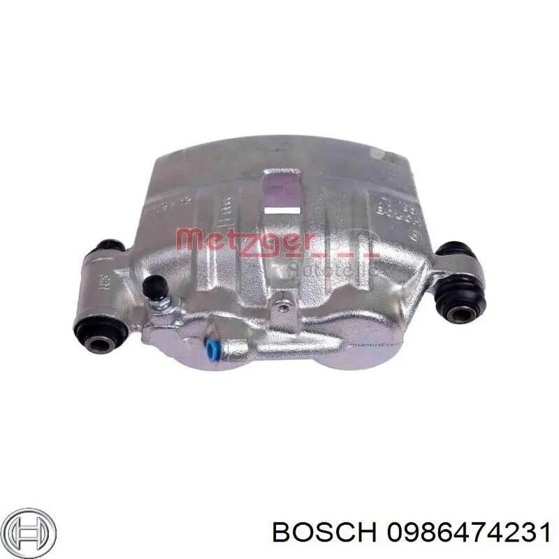 Супорт гальмівний, передній, правий Bosch 0986474231
