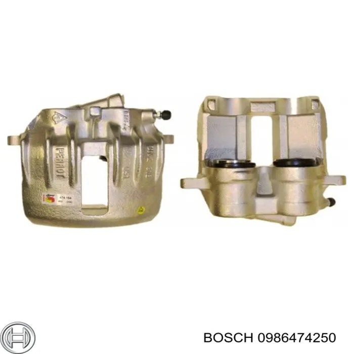 Купити 0986474250 Bosch Супорт гальмівний передній правий