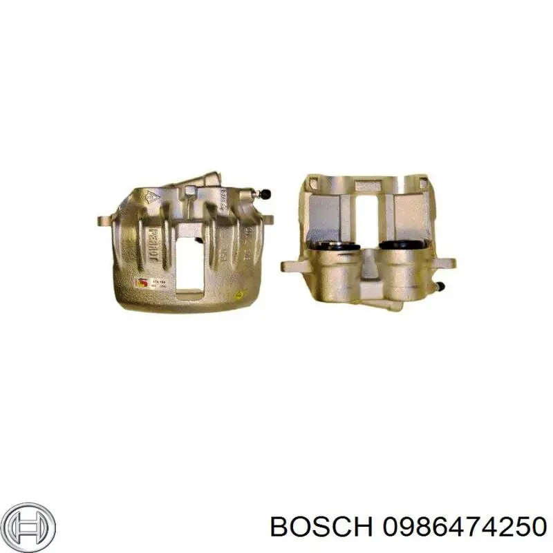 Купити 0986474250 Bosch Супорт гальмівний передній правий