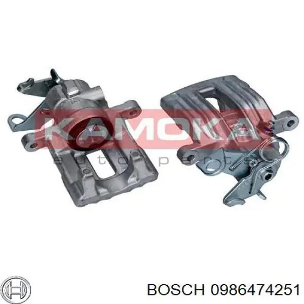 Супорт задній правий 9951214 Fiat/Alfa/Lancia