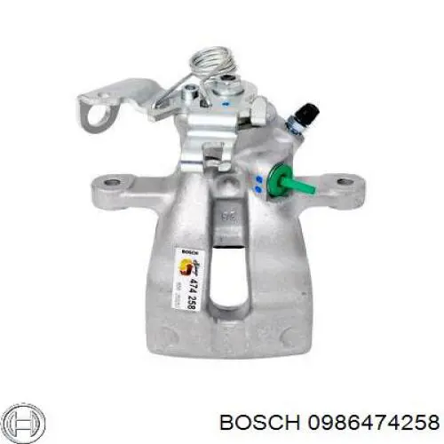 Супорт гальмівний задній правий 0986474258 Bosch