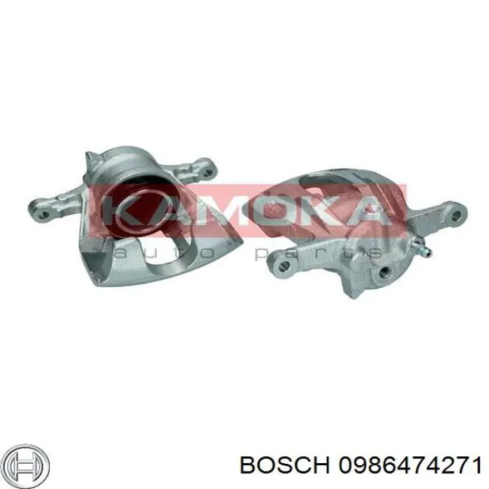 Супорт гальмівний передній лівий Kamoka JBC0306 ціна, від 37.78 USD