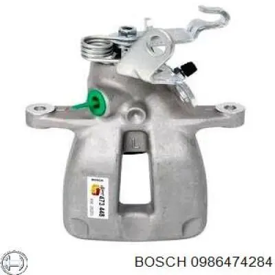 Супорт задній правий BA1016 Daco