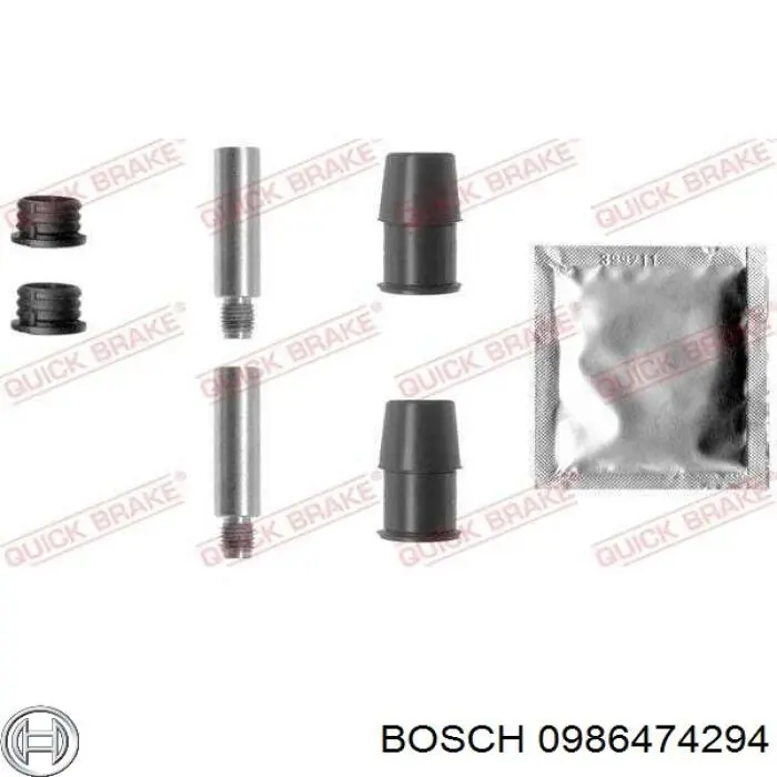 Купити 0986474294 Bosch Супорт гальмівний передній правий