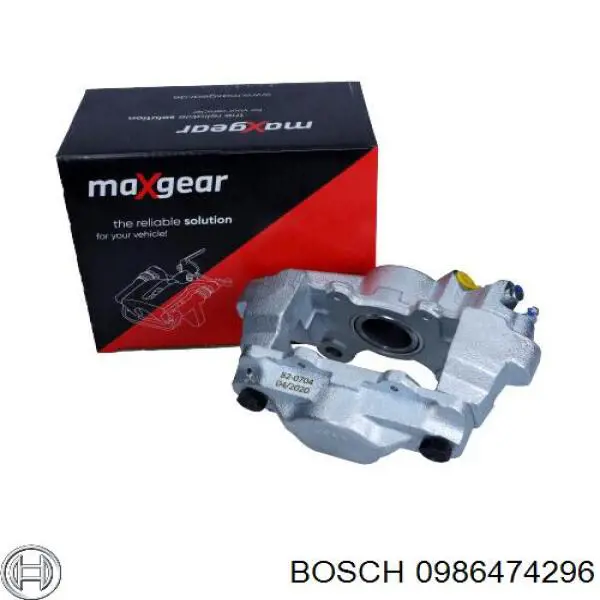 Купити 0986474296 Bosch Супорт задній правий