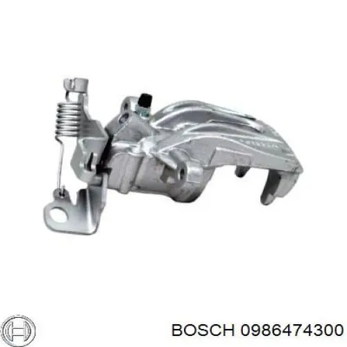Супорт гальмівний задній правий Bosch 0986474300