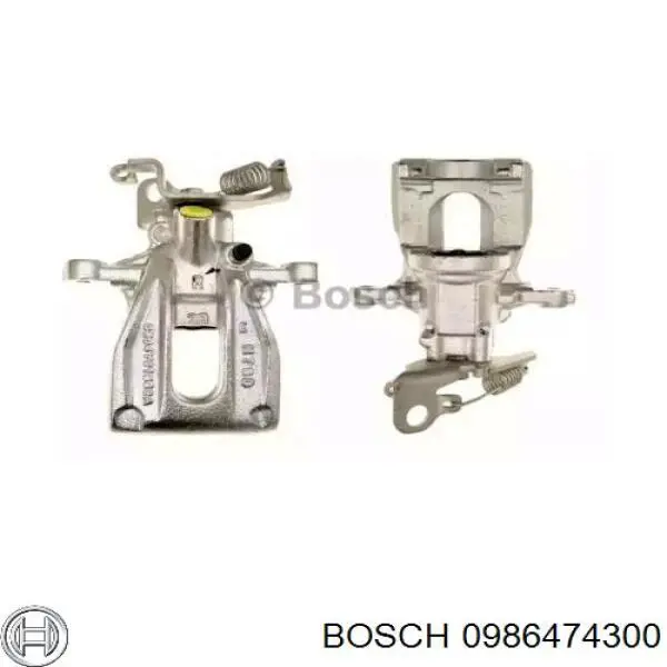 0986474300 Bosch супорт гальмівний задній правий
