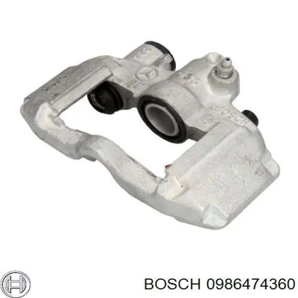 Купити 0986474360 Bosch Супорт задній лівий