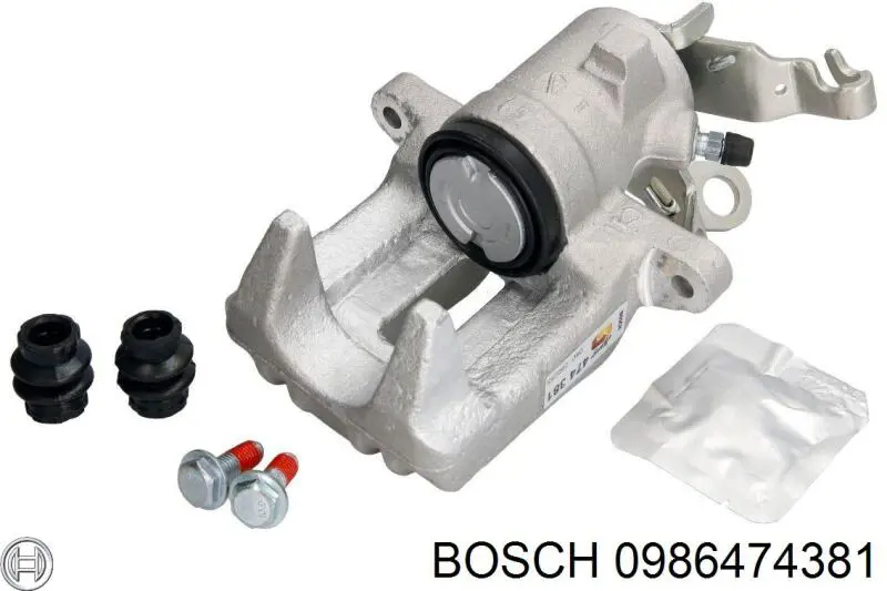 0986474381 Bosch супорт гальмівний задній правий