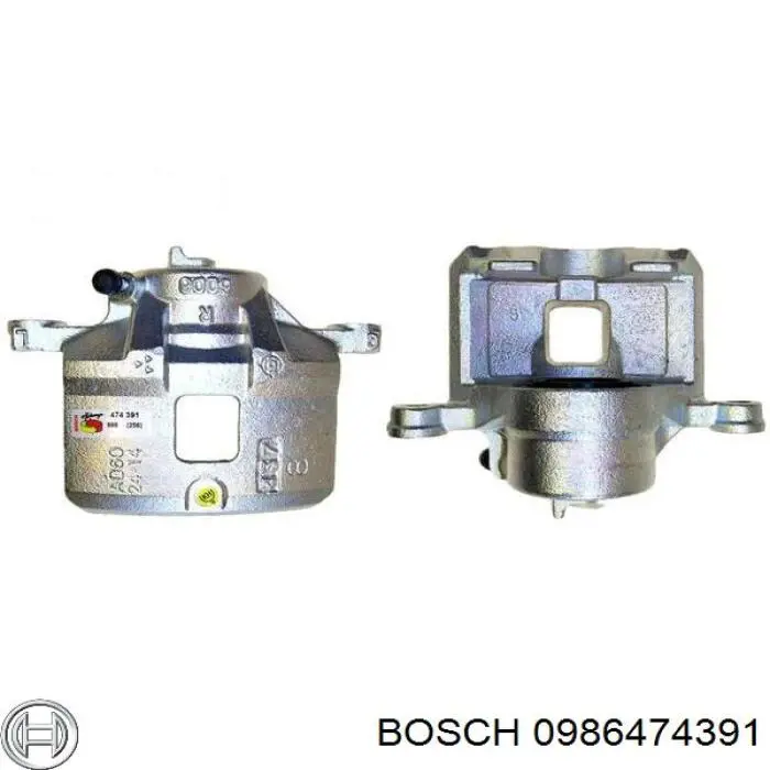 986474391 Bosch супорт гальмівний передній правий