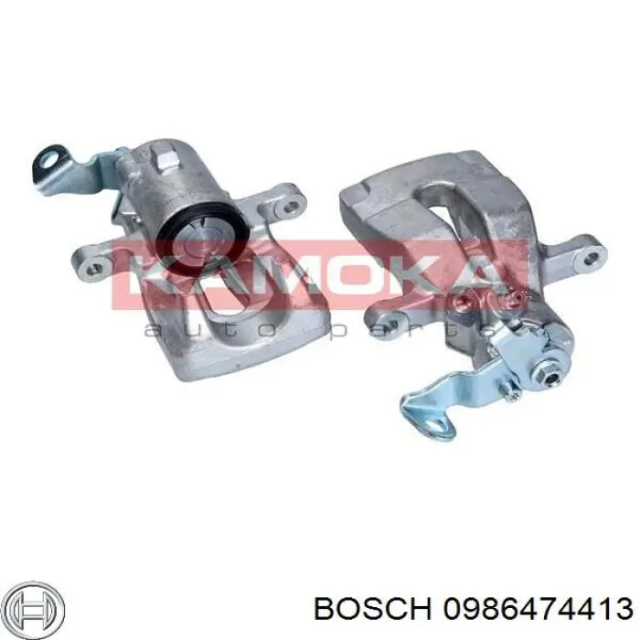Купити 0986474413 Bosch Супорт задній правий