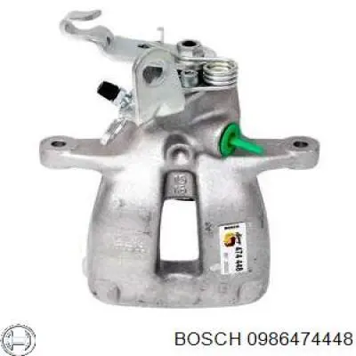 0986474448 Bosch супорт гальмівний задній правий