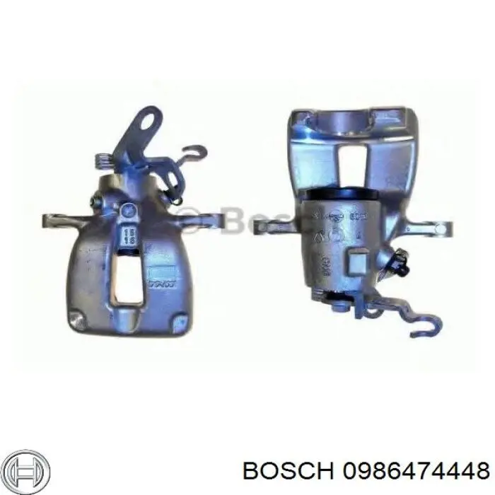 Супорт задній правий 0986474448 Bosch