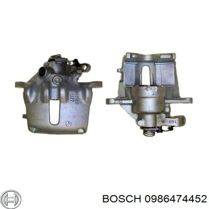 0986474452 Bosch супорт гальмівний передній правий