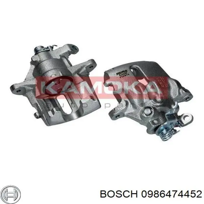 Купити 0986474452 Bosch Супорт гальмівний передній правий
