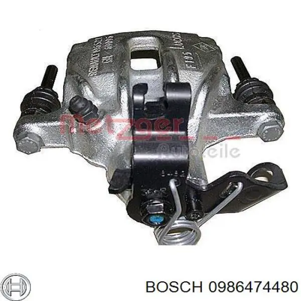 0986474480 Bosch Супорт гальмівний задній правий