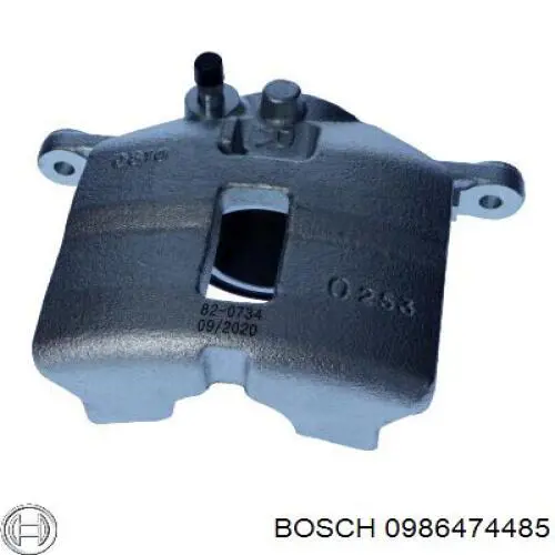 JBC0512 Kamoka Супорт гальмівний передній правий