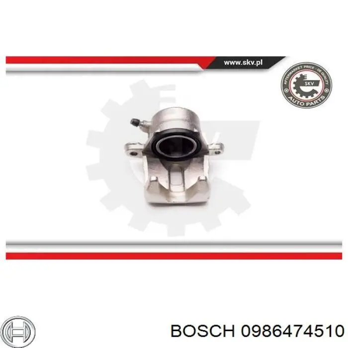 Супорт гальмівний передній правий 820568 Maxgear