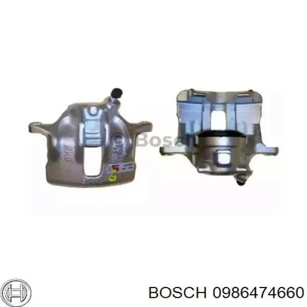 Супорт гальмівний передній правий 0986474660 Bosch