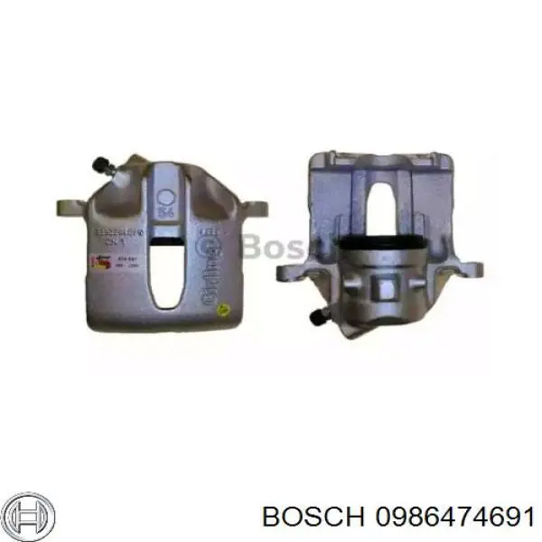 Супорт гальмівний передній правий PE6009RL MSG Rebuilding