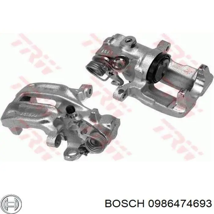Супорт гальмівний передній правий 0986474693 Bosch