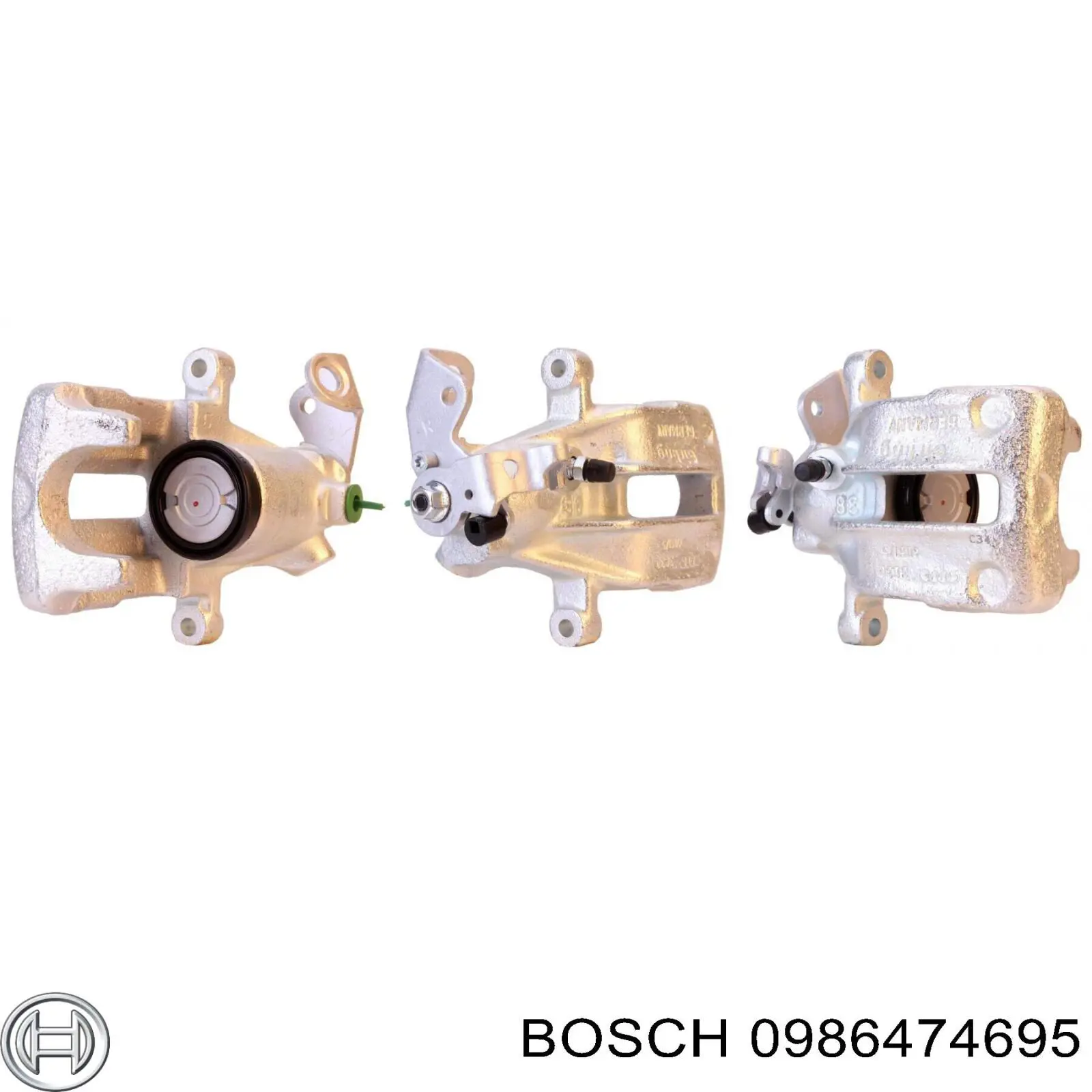Супорт задній правий 0986474695 Bosch
