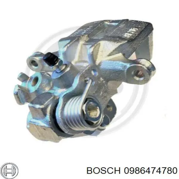Супорт задній лівий 0986474780 Bosch