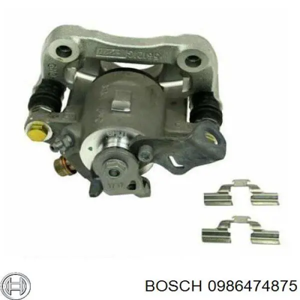 0986474875 Bosch Супорт гальмівний задній лівий