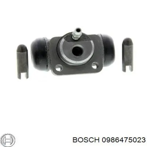 Циліндр гальмівний колісний/робітник, задній 0986475023 Bosch