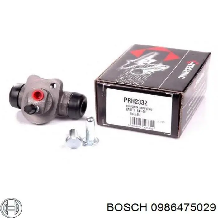 Циліндр гальмівний колісний/робочий, задній Bosch 0986475029 ціна, від 6.40 USD