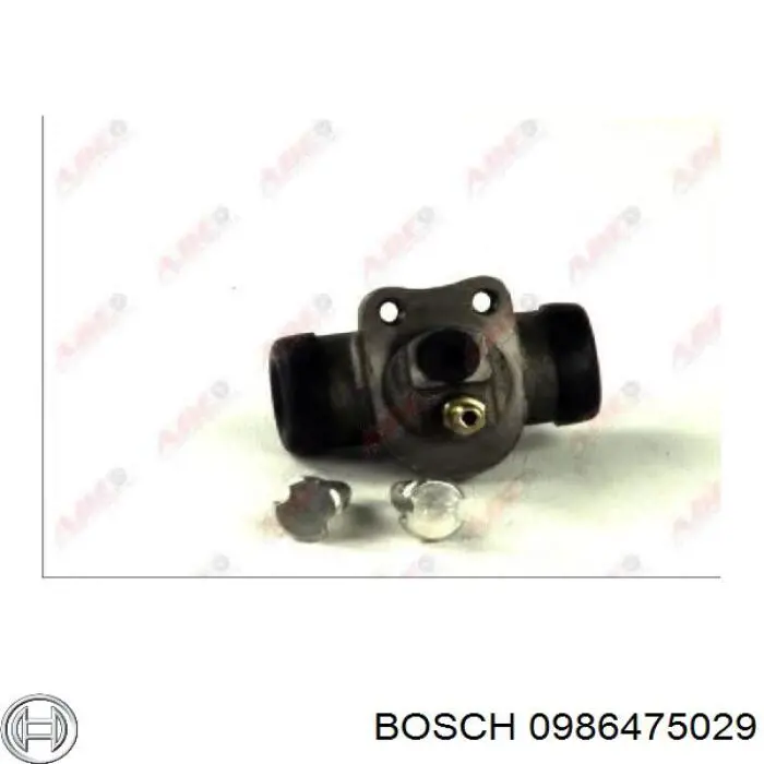 Купити 0986475029 Bosch Циліндр гальмівний колісний/робітник, задній